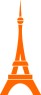 EiffelTowerOrange1