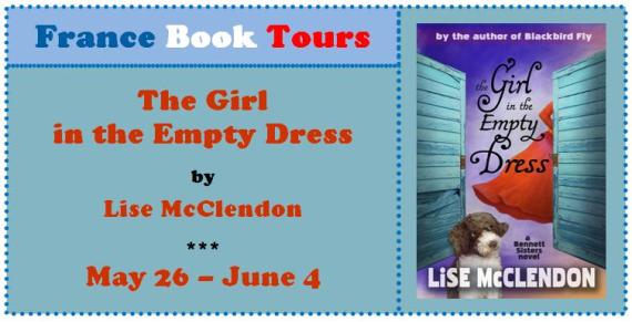 Girl in the empty dress banner
