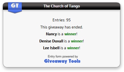 Church of Tango winners
