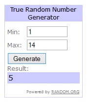 RANDOM incentive 15th District