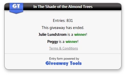 In the Shade winners