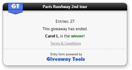 Paris RunAway tour 2 winner