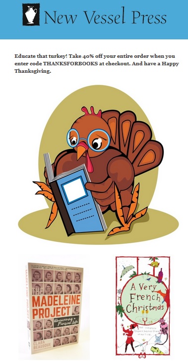 Thanksgiving discount