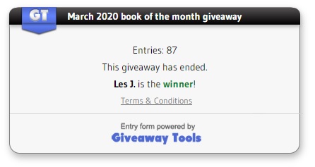 March giveaway winner