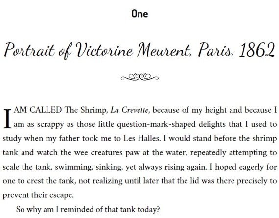 Victorine Book Beginnings