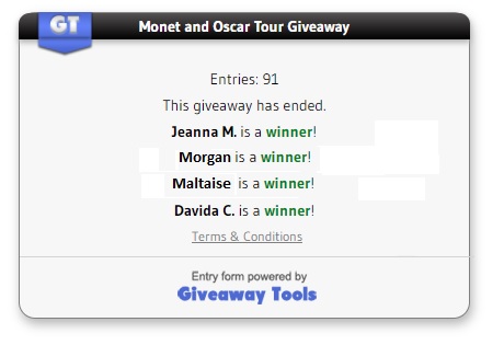 Monet & Oscar winners