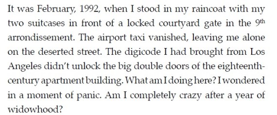 The Church of Tango - 1st Chapter 1st Paragraph