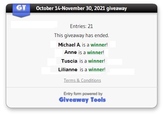 Katherine's Wish winners